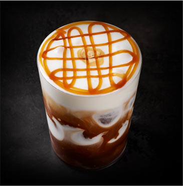 Iced Caramel Cloud Macchiato