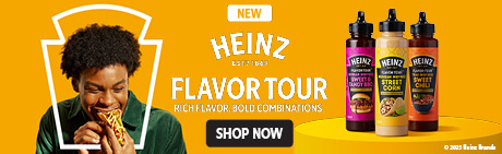 Tailgate season just got saucier with New Heinz Flavor Tour sauces. Shop now!
